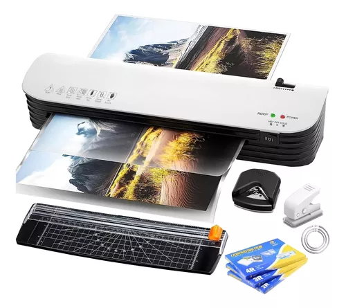 Laminador Térmico+cortador De Papel+300 Micas