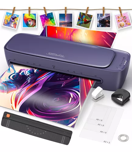 Laminadora Enmicadora De 13 Pulgadas Térmica/frío/foil Para Tamaño Ca
