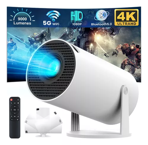 Proyector mini FIJ Android WIFI Projector HY300 8000lm blanco 127V